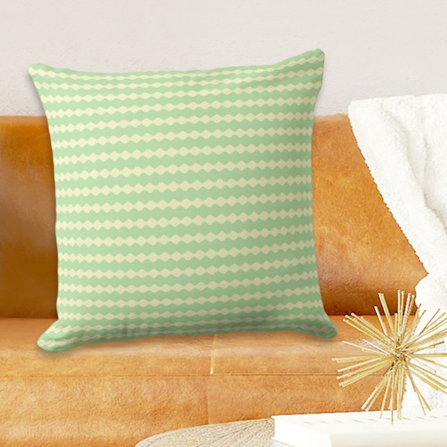 Green Waves Pillow (Creator Uploaded)