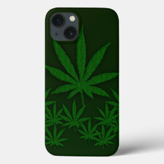 Green Weed iPhone 13 Case