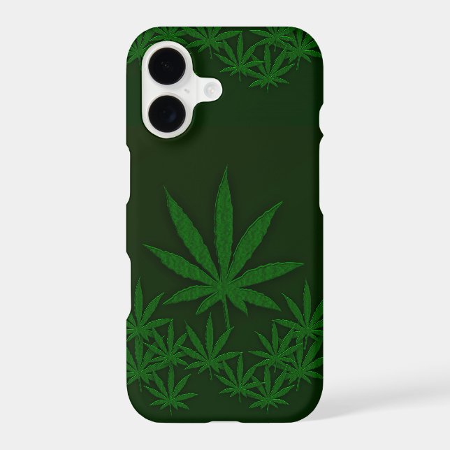 Green Weed iPhone 7 Case (Back)
