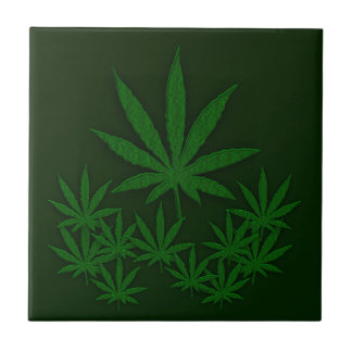 Green Weed Tile
