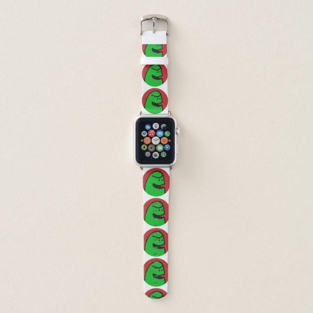 Green Weenii Apple Watch Band (Front)