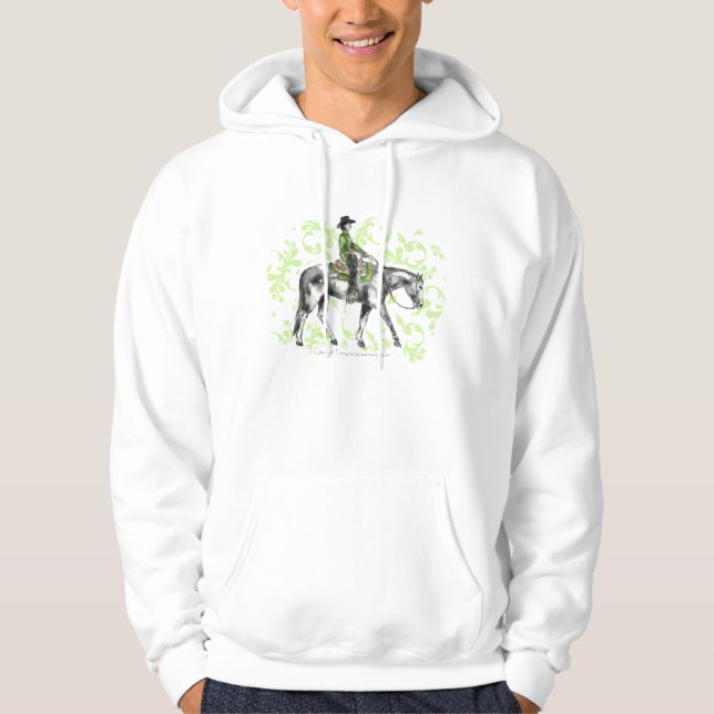 Green Western Hoodie (Front)