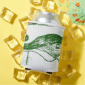 green whale can cooler