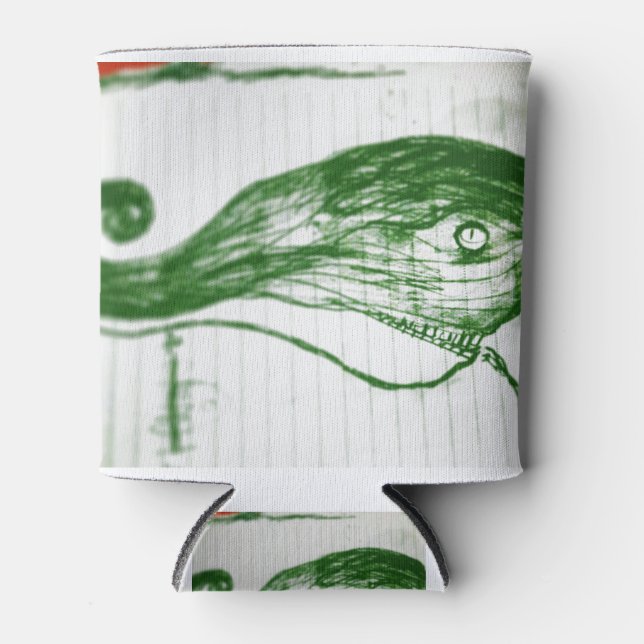 green whale can cooler (Front)