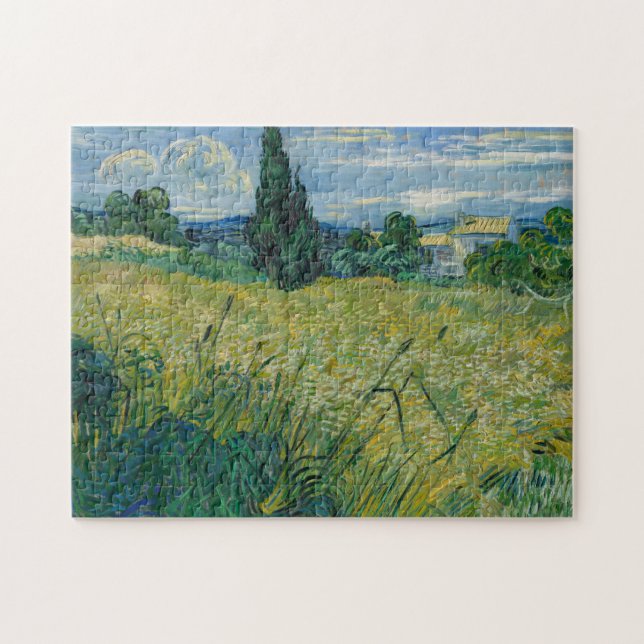 Green Wheat | 1889 Jigsaw Puzzle (Horizontal)