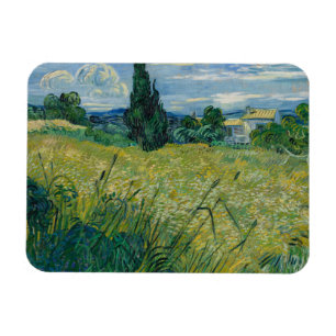 Green Wheat   1889 Magnet