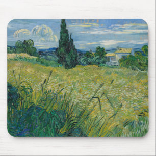 Green Wheat 1889 Mouse Pad