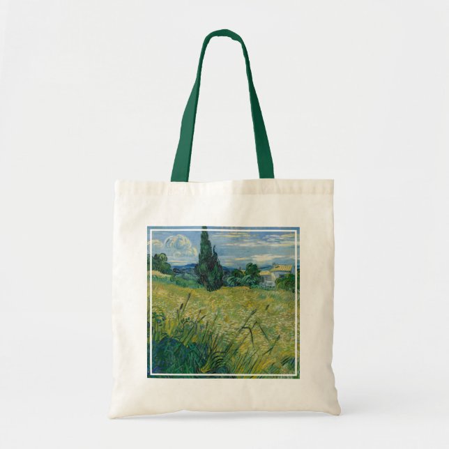 Green Wheat | 1889 Tote Bag (Front)