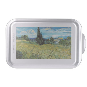 Green Wheat Field  Vincent van Gogh   Cake Pan