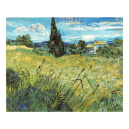 Green Wheat Field  Vincent van Gogh  Photo Print