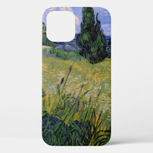 Green Wheat Field with Cypress by Vincent van Gogh iPhone 12 Case