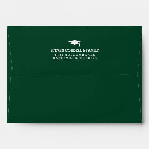 Green Envelope Invitations 6