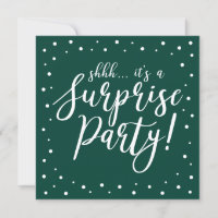 Green & White | 60th Surprise Birthday Party