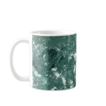 Green White Black Coffee Mug