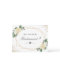 Green White Gold Floral Be My Bridesmaid Proposal