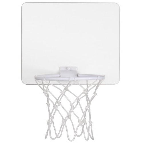 Green WhiteHarpMerino Mini Basketball Hoop