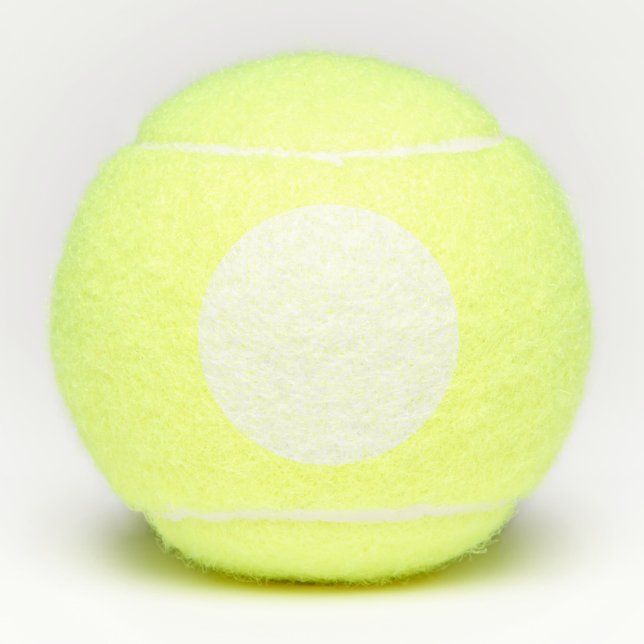 Green White,Harp,Merino, Tennis Balls (Front)
