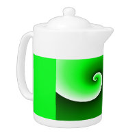 Green White Spiral Gradient