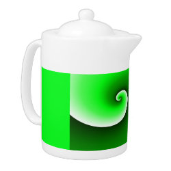 Green White Spiral Gradient