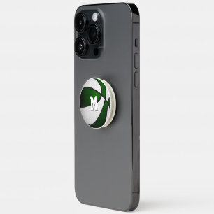 green white sports basketball team colors PopSocket
