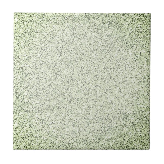 Green White Sprayed Granite Stone Ceramic Tile (Front)