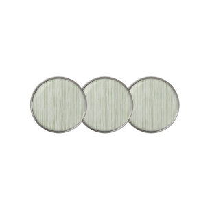 Green White Stripes Golf Ball Marker