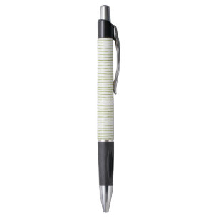 Green White Stripes   Pen