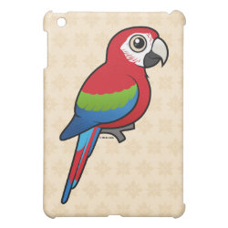 Birdorable Green-winged Macaw Case Savvy iPad Mini Finish Case