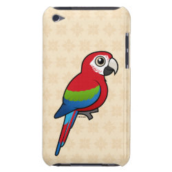 Birdorable Green-winged Macaw Case-Mate iPod Touch Barely There Case