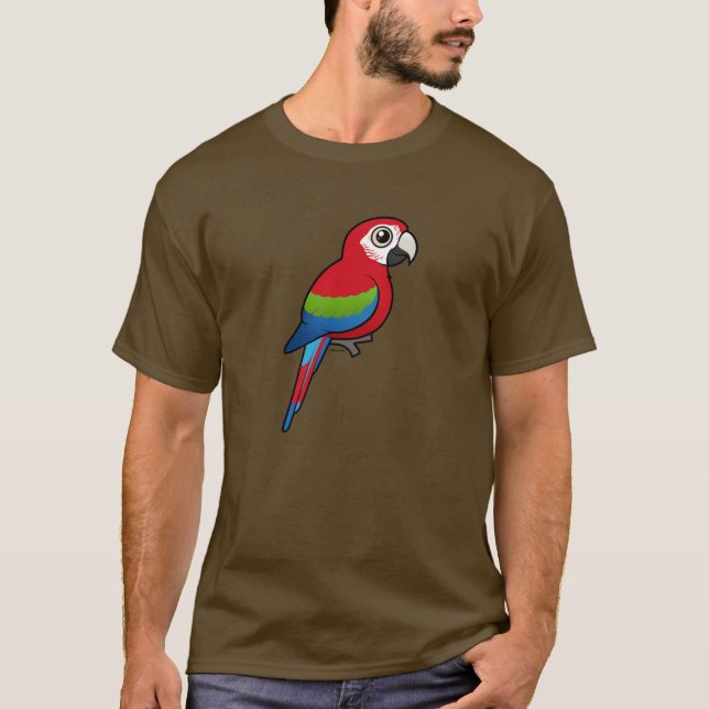 Green-winged Macaw T-Shirt (Front)