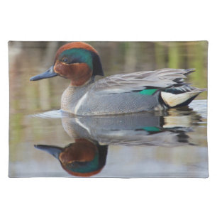 Green-winged Teal Cloth Placemat