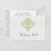 green wishing well cards (Front/Back)