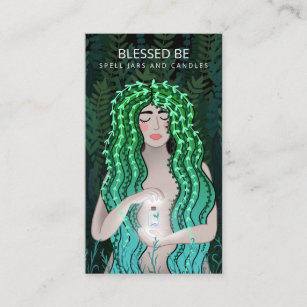 Green Witch Business Card