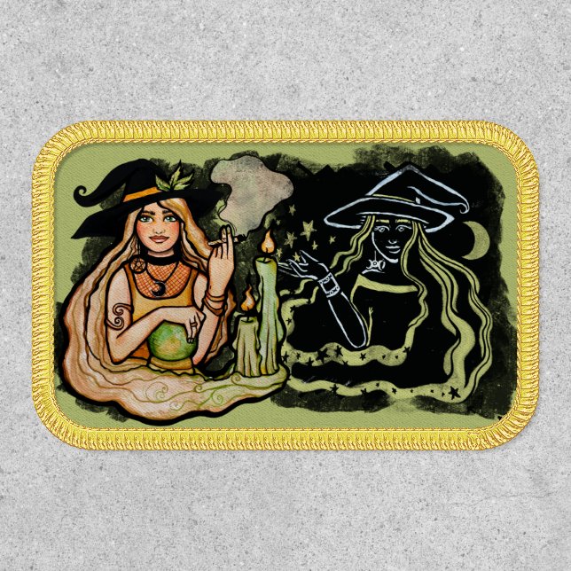 Green Witch Shadow Self                            Patch (Front)