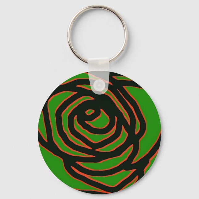 Green With Envy Keychain (Front)