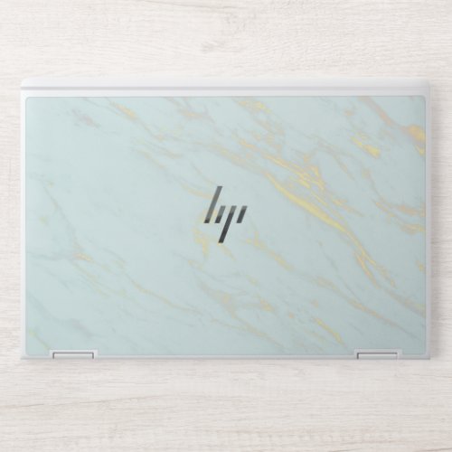 Green with Yellow Marble EliteBook X360 1030 G2 HP Laptop Skin