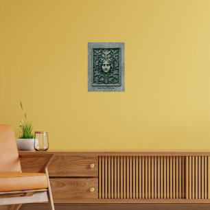 Green Woman - Stone Poster