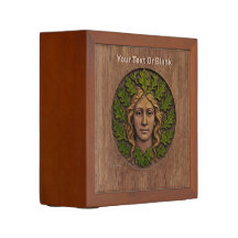 Green Woman - Wood