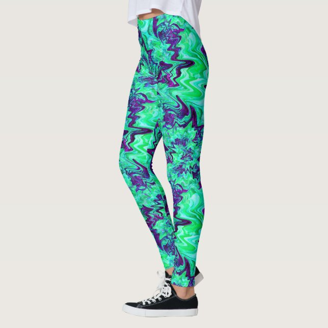 Green wonder...... leggings (Left)