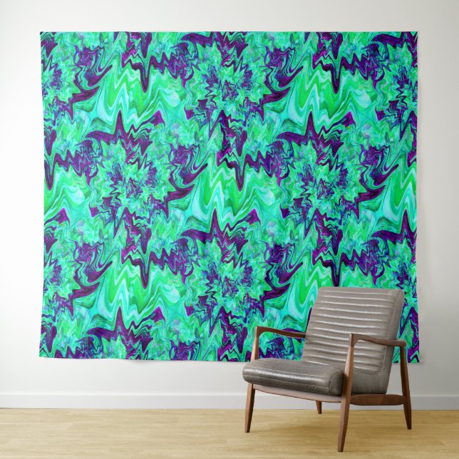 Green wonder...... tapestry (In Situ (Horizontal))