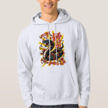 Green wooden snake anime style - Chinese New Year