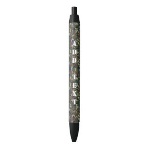 Green Woodland Military Camouflage Pattern Pen