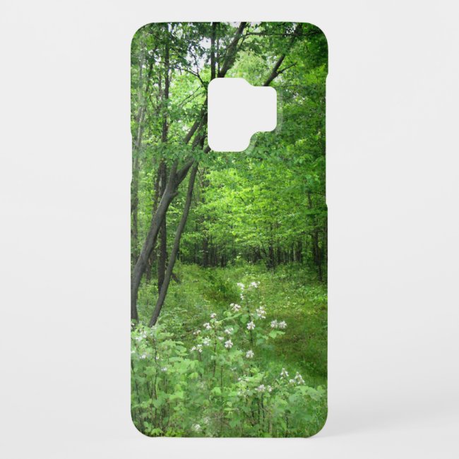 Green Woods Nature Hike Galaxy S9 Case