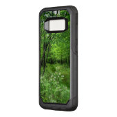 Green Woods Nature Path OtterBox Galaxy S8 Case (Back / Left)