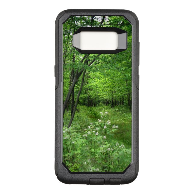 Green Woods Nature Path OtterBox Galaxy S8 Case (Back)