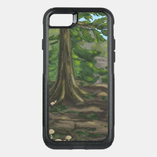Green Woods OtterBox Commuter iPhone SE/8/7 Case