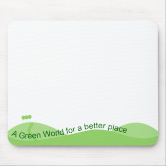 Green World Mouse Pad