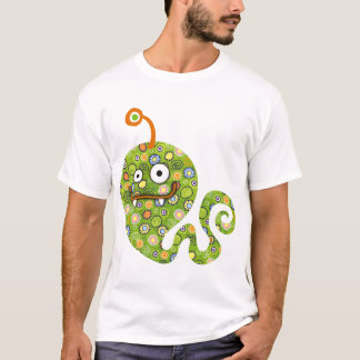 Green Worm Lunatik! T-shirt