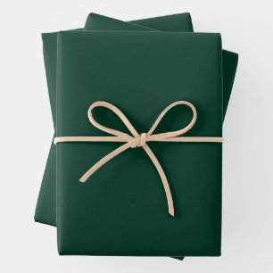 Green Wrapping Paper Sheets