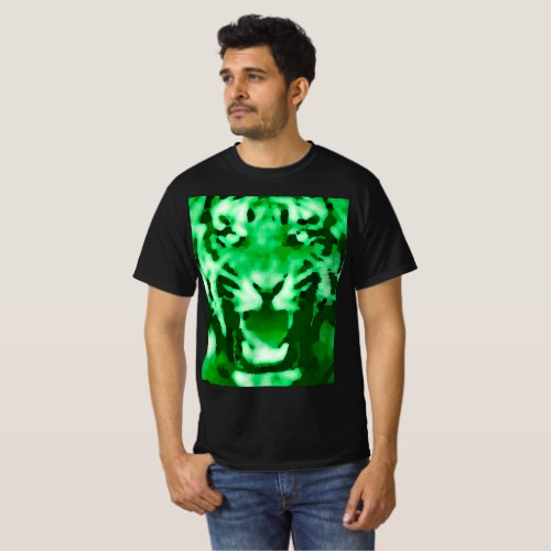green year of the tiger t_shirts